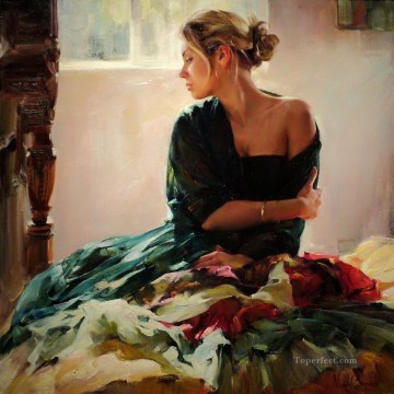 Women Painting - Pretty Girl MIG 50 Impressionist